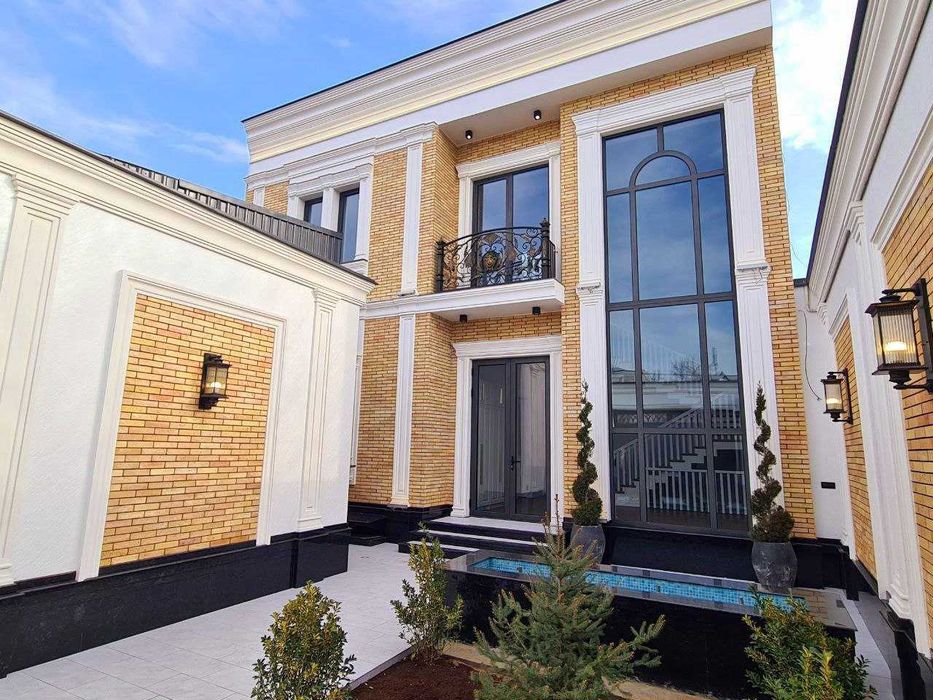 Продаётся Евро дом в махалле Циолковского 3,5 сотки ! Новый абсолютно