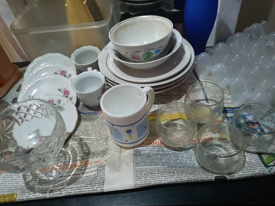 Посуда ложки тарелки