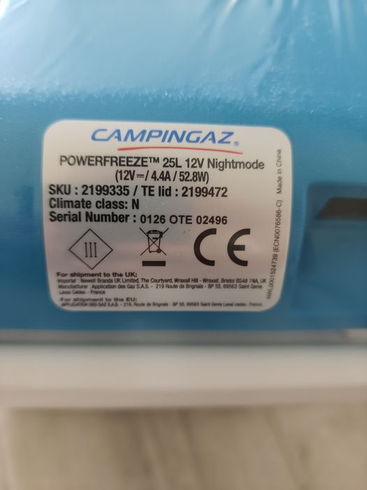 Lada frigorifica electrica camping Powerfreez 25L - alimentare la masina 
479