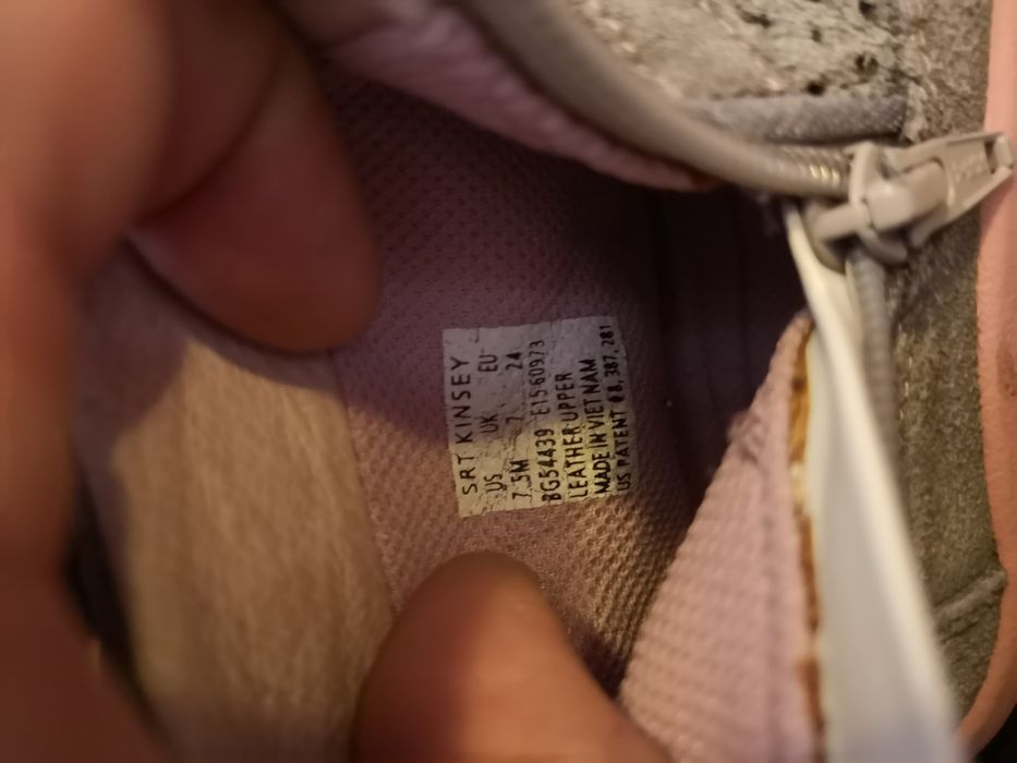 Getuțe fetiță din piele întoarsă mărimea 24, gratis