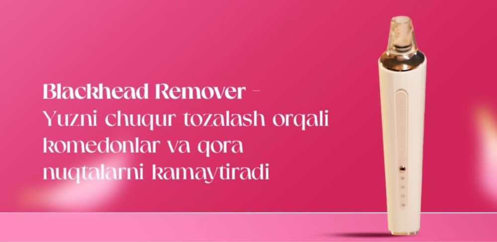 Yuzni chuqut tozalovchi va qora nuqtalarni kamaytirishga yordam beradi