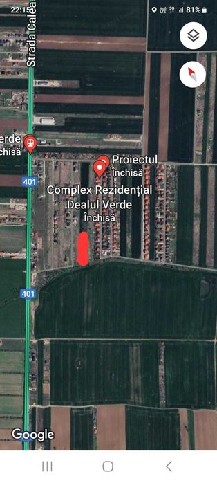 Teren intravilan – Vidra, Ilfov | 2.850 mp | 5 parcele