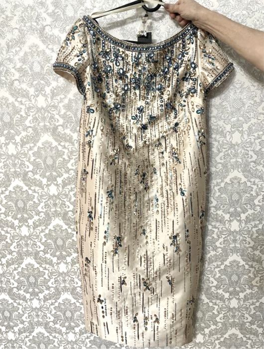 Вечернее платье с камнями, стразами. НОВОЕ!
