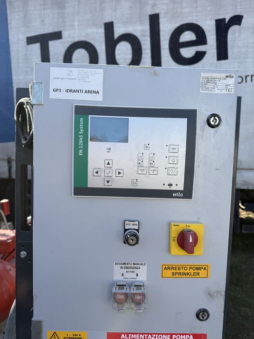 Set pompe industriale WILO SiFire FIRST – Electrică + Diesel – NOI, Nefolosite