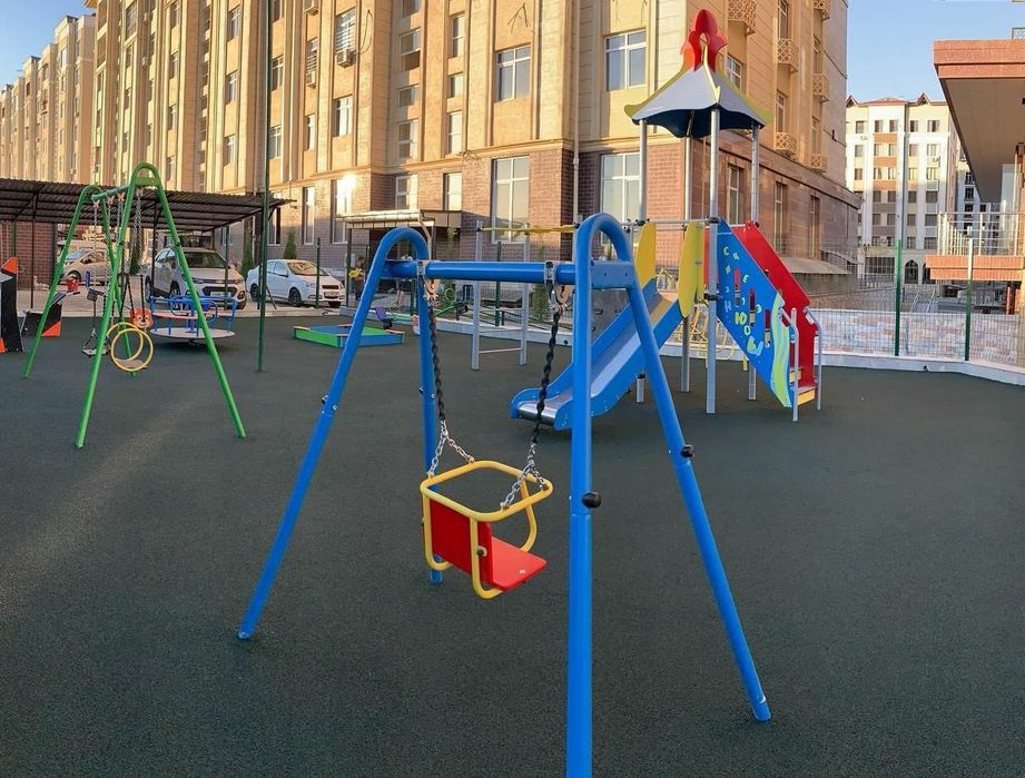 искусственный газон, ландшафтный. Стадион курамиза.детские площадки