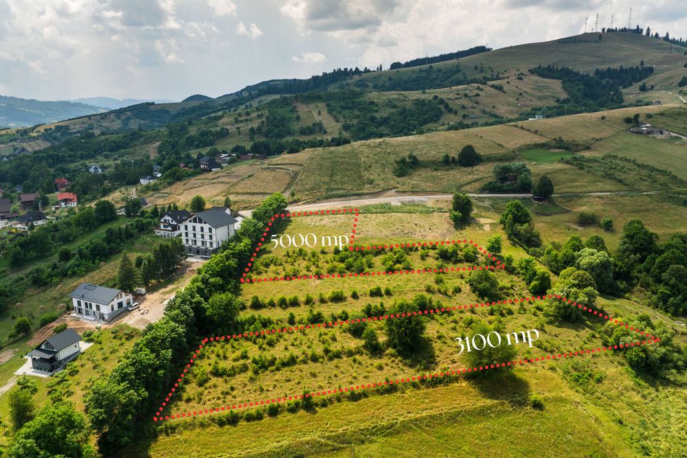 Teren de vanzare cu vedere panoramica