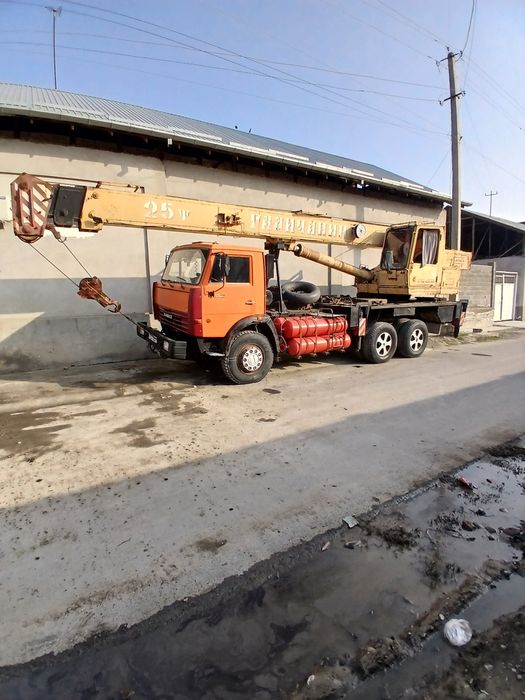 Авто кран Галичанин 25 т йокилги метан