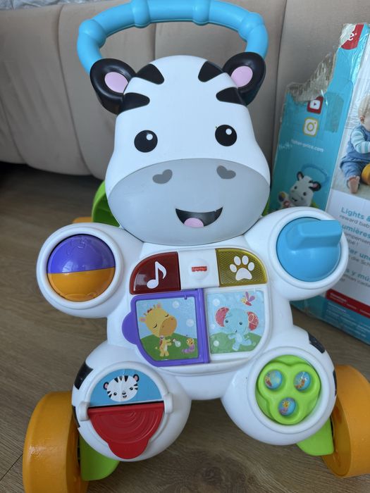 Проходилка Fisher-Price Zebra – светлини и музика