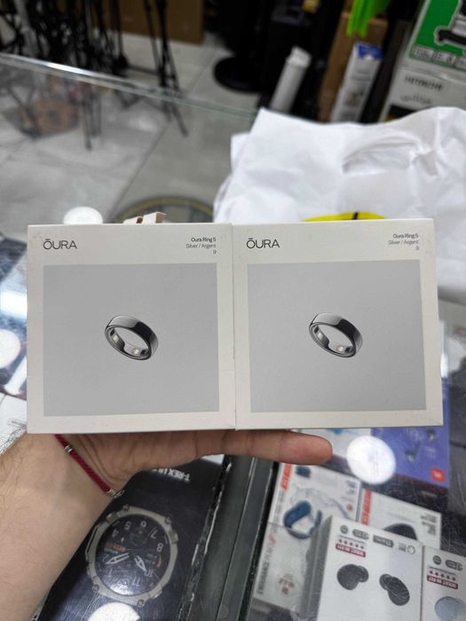 Oura Ring 5 Silver (Размер 9) — Оригинал, в наличии