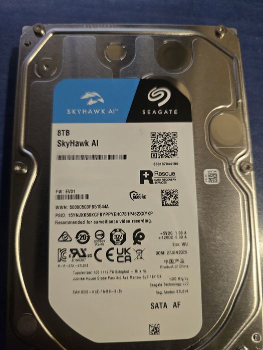 Seagate SkyHawk AI 8TB