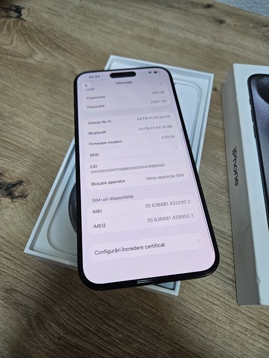 IPhone 15 Pro Max Impecabil