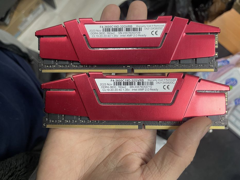 ОЗУ DDR4 32GB Ripjaws
