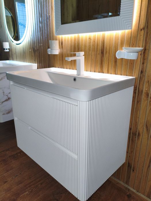 Мебель для ванной на заказ из влагостойкой PVC | премиум качества |