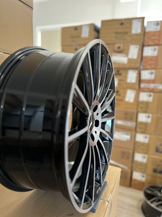 Jante Noi stil turbine R17 pentru Mercedes C A CLA GLA B V VITO E GLB
