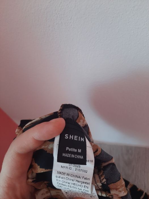 Pantaloni animal print