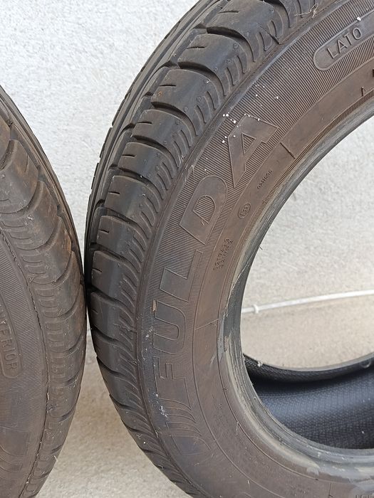2 бр. летни гуми Fulda EcoControl 185/65/15, 6-7mm грайфер. КАТО НОВИ
