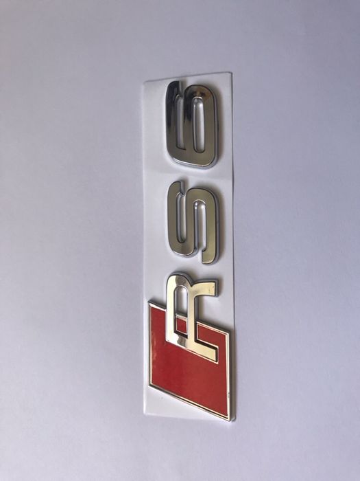 Emblema Audi RS6 spate