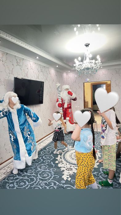 Дед мороз со снегурочкой