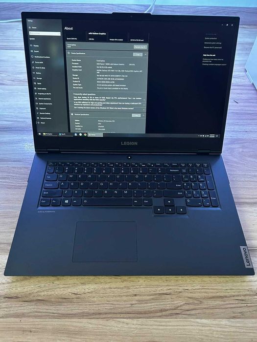 Laptop Gaming Lenovo Legion 5 17ARH05H