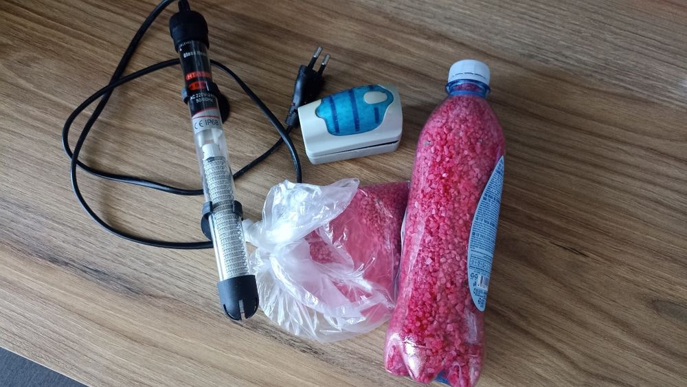 Аквариум 25 литров + декор