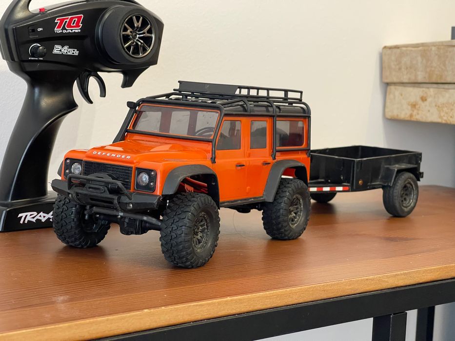 Traxxas TRX4M cu remorca Traxxas