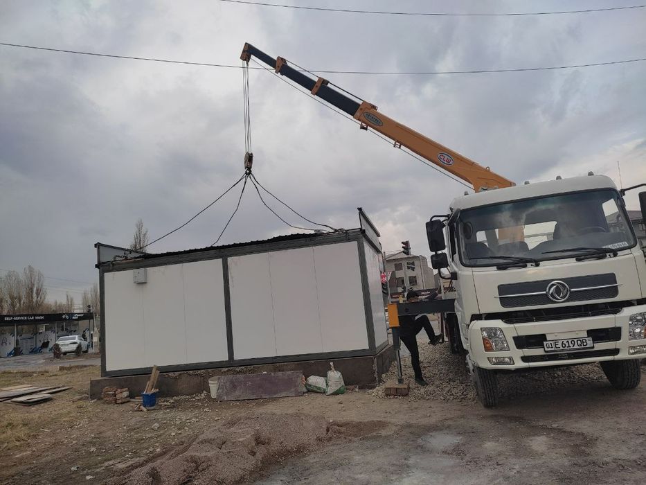 Услуга кран манипулятор хизмати, кран 7тонна машина 10тоннали