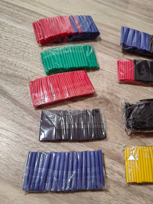 Set 800 tuburi termocontractabile pentru reparația cablurilor