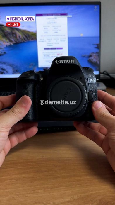 Canon EOS 80D Body: Probeg: 10.552