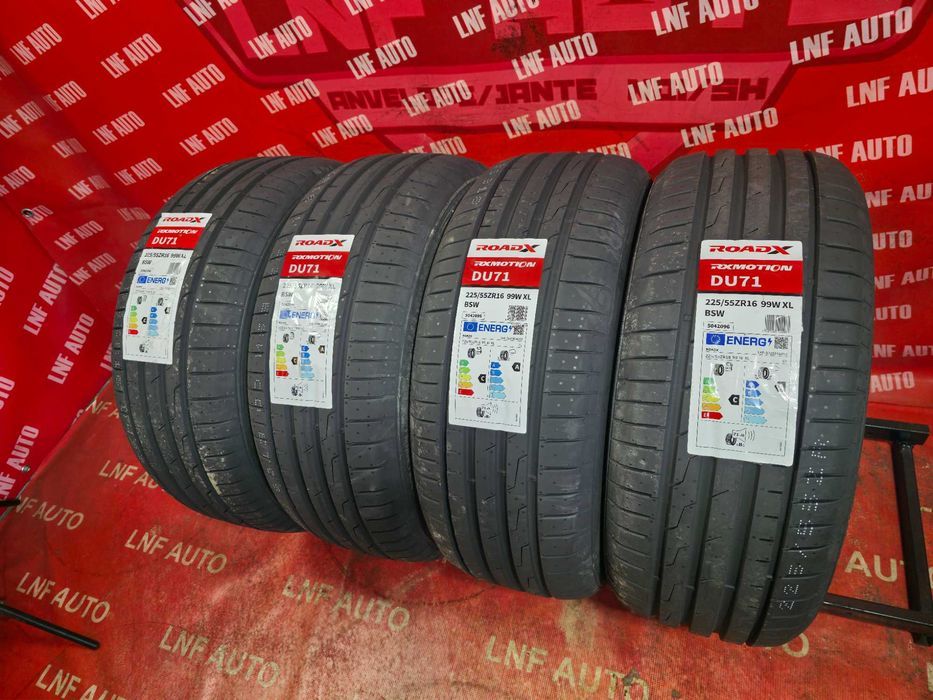anvelope de vara - 225/55/16 - roadx - noi - dot 4923 !