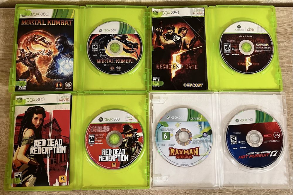 Диски на XBOX 360