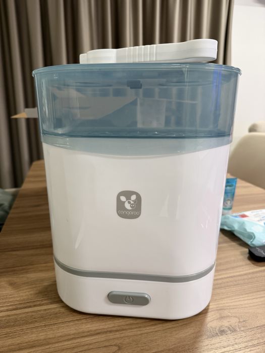 Електрически парен стерилизатор Cangaroo - 3 в 1, сив