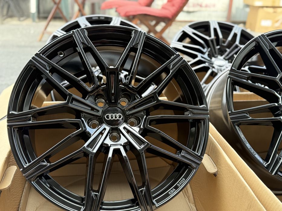 Jante aliaj noi AUDI RS BLACK - A5 A6 Q3 Q5 - 5x112 R19