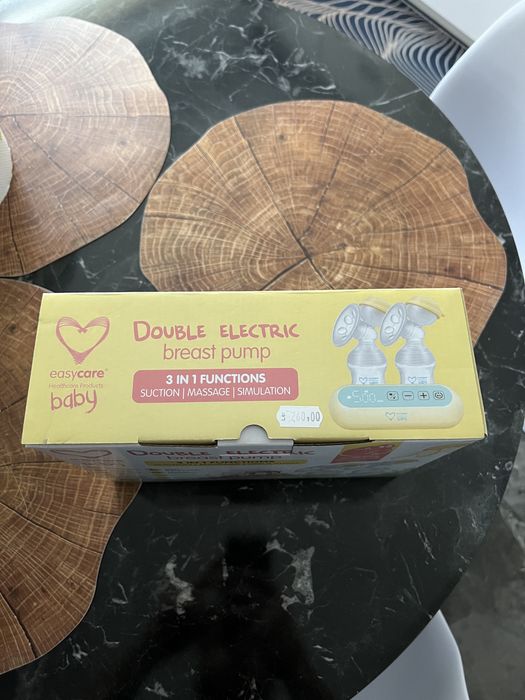 Pompa de san dubla, electrica 3 in 1, noua