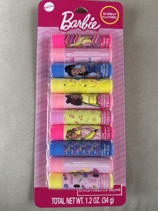 Балсами за устни Калинката, Барби, Спончдж Боб, Семейство Флинтстон