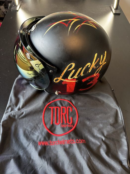 Каска TORC Lucky 13 Open Face “M”