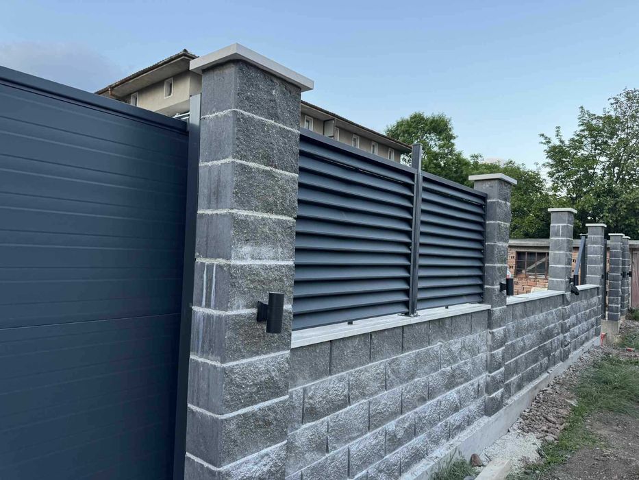 Бетонови Огради - Изграждане