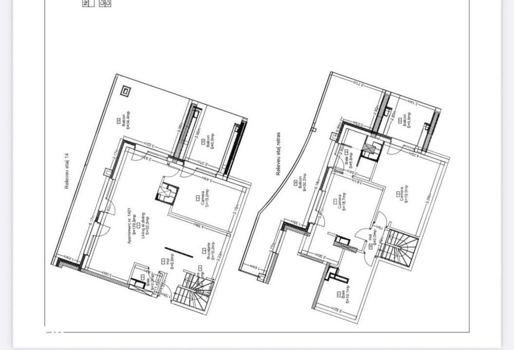 Comision 0 % - Penthouse 4 camere - 129,9 mp, Ansamblu Rezidential, Z