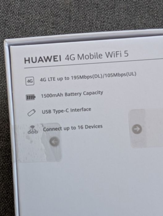 SIGILAT - Router Modem 4G Sim Huawei Mobile Wifi Portabil Wireless