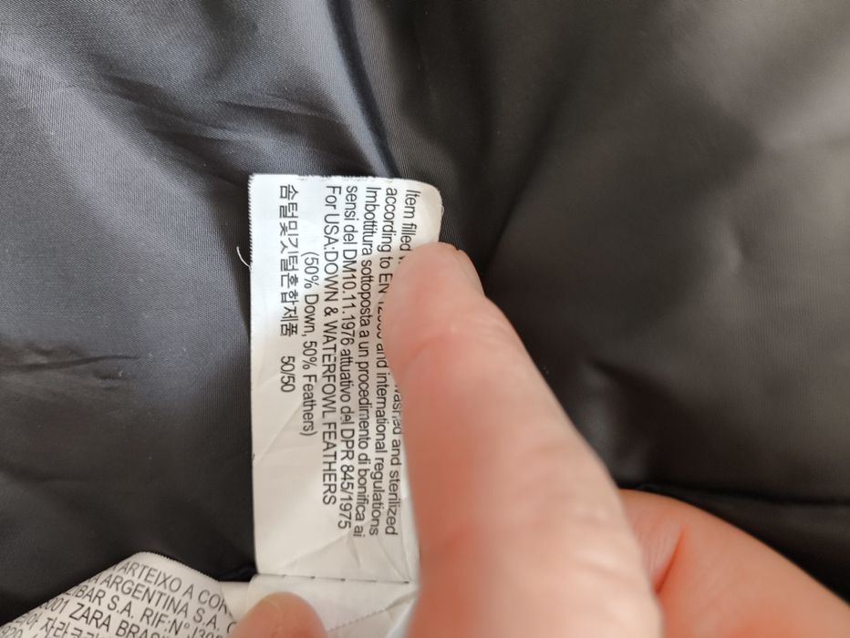 Продам пуховик Zara на мальчика