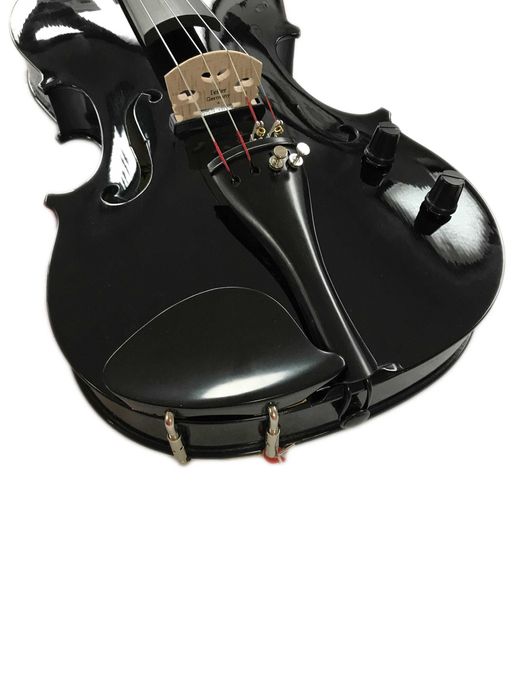 Vioara electro-acustica Vol.+Ton NEGRU 4/4 Hora Reghin Set 1