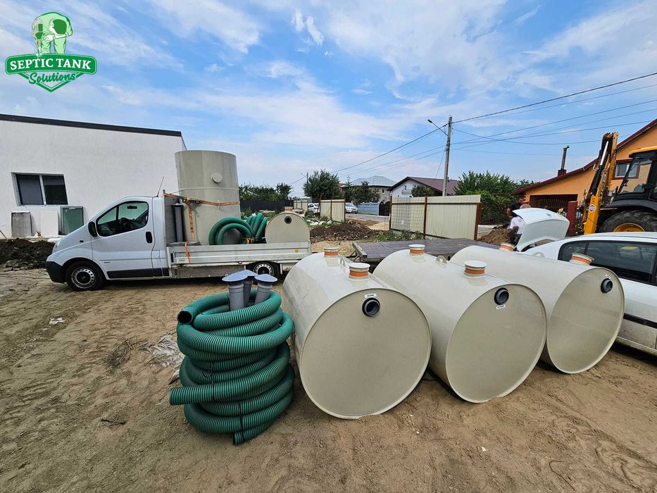 Fosa Septica Ecologica de 3000L + Montaj PROFESIONAL - Totul la Cheie!