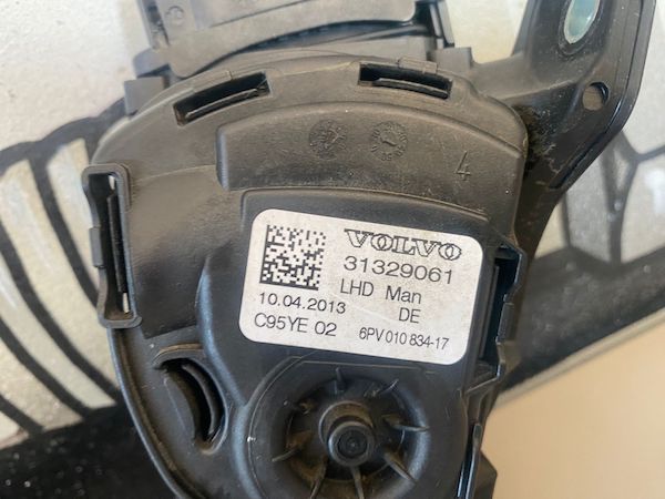 Pedala acceleratie Volvo S60 V60 XC60 2009-2018  31329061