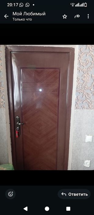Дверь железная б/у