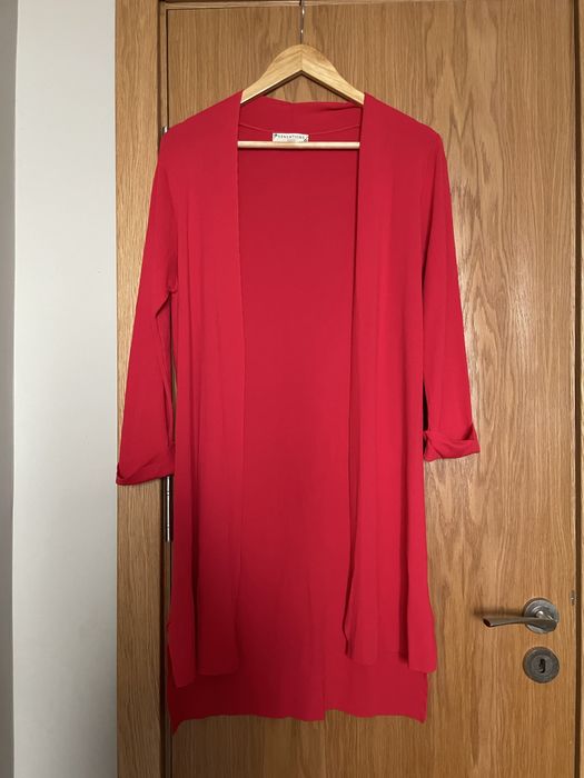 Червена жилетка S-M