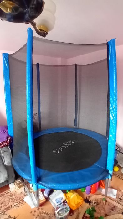 Trambulina cu plasa de protectie 183cm