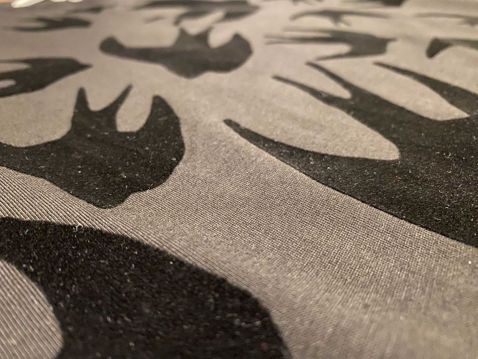 Оригинална тениска Alexander Mcqueеn, черна, размери: S и M