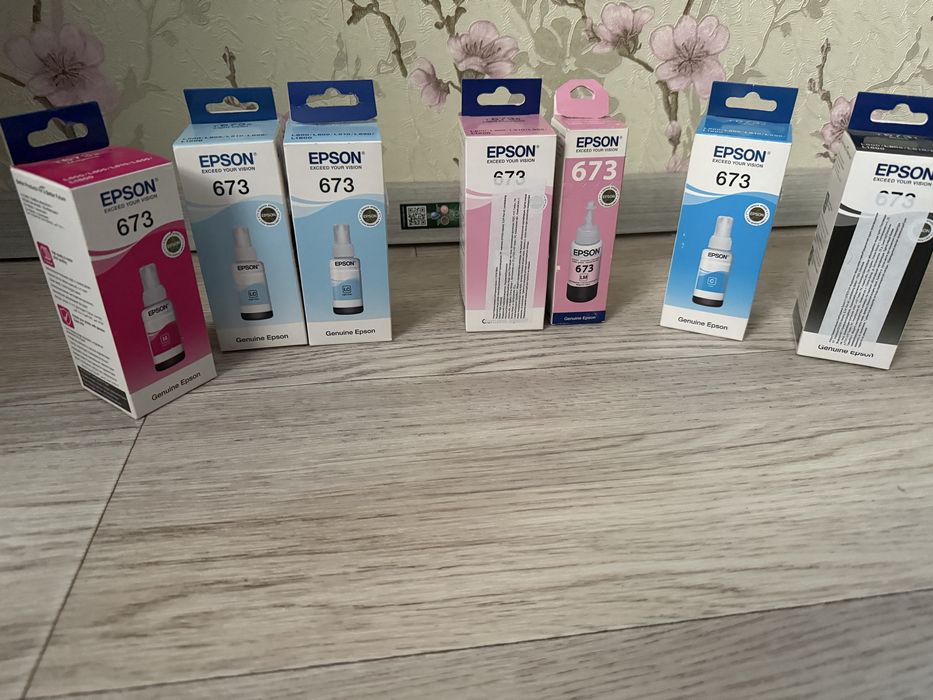 Краска для принтера Epson 673