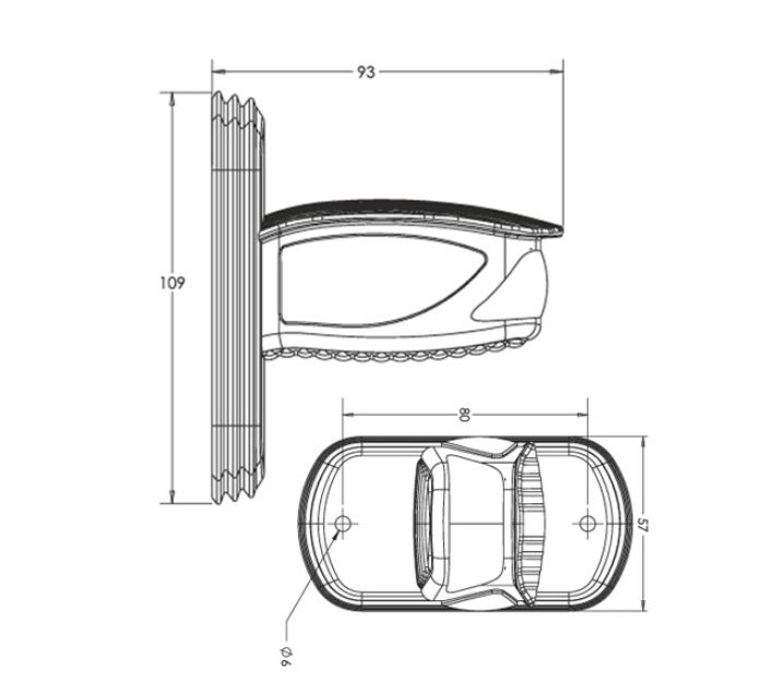 Габарит/рогче NEON 12-24V