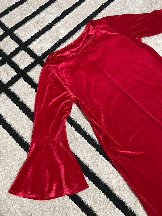 Rochie catifea eleganta