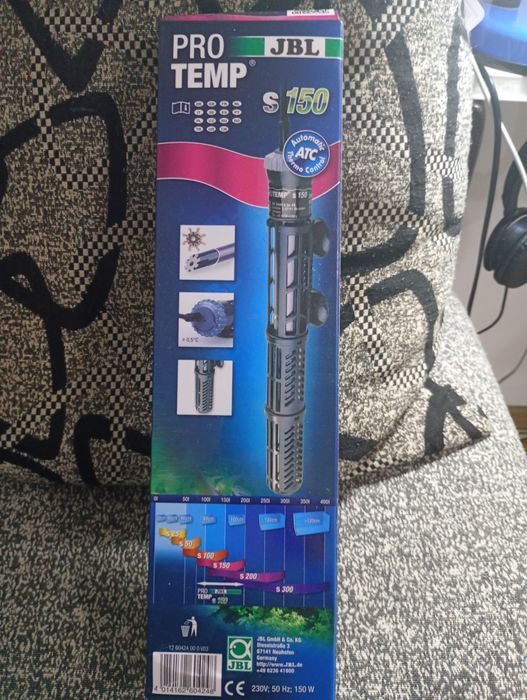 Încălzitor acvariu jbl pro temp s 150 nou